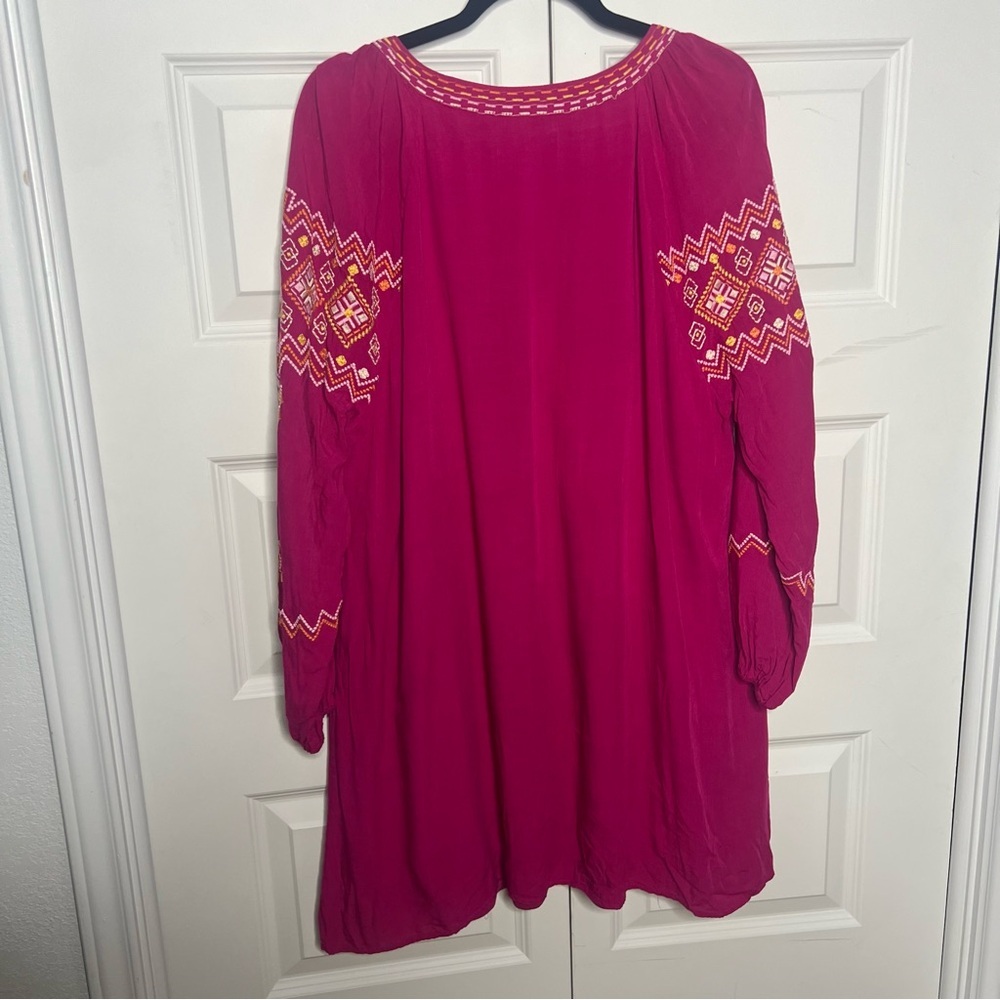 Savanna Jane Embroidered Boho Dress | Women’s Plus Size 1X - Picture 7 of 7
